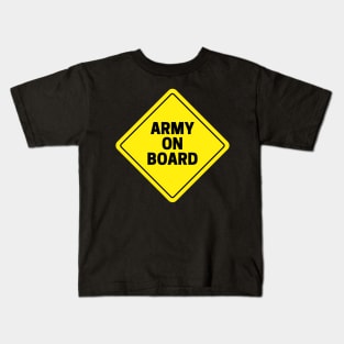 Army on board Kids T-Shirt